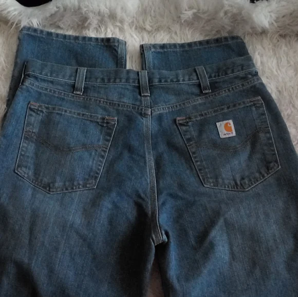 Carhartt Straight Leg Relaxed Fit Jeans Size 36 X 32
